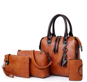 Bolsa Feminina de Couro - Compre 1 Leve 4